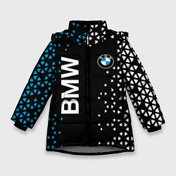 Зимняя куртка для девочки BMW Абстракция