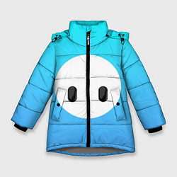 Куртка зимняя для девочки Fall Guy blue, цвет: 3D-светло-серый