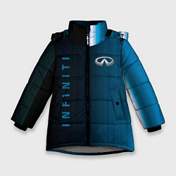 Зимняя куртка для девочки Infinity спорт абстракция