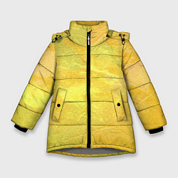 Куртка зимняя для девочки Осенние краски, цвет: 3D-светло-серый
