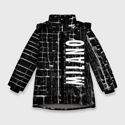 Куртка зимняя для девочки Milano - autumn - winter 2025, цвет: 3D-светло-серый