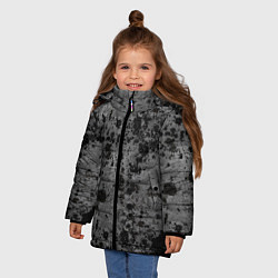 Куртка зимняя для девочки Камуфляж Metro, цвет: 3D-красный — фото 2