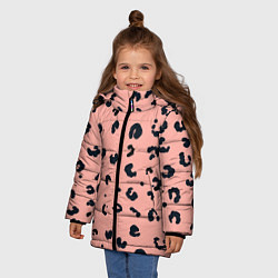 Куртка зимняя для девочки Розовая пантера, цвет: 3D-светло-серый — фото 2