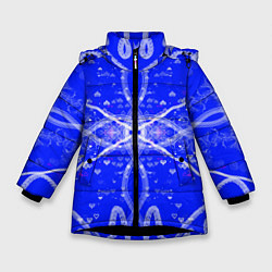 Зимняя куртка для девочки Сложный орнамент