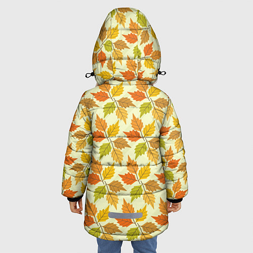 Зимняя куртка для девочки Осенний марафон / 3D-Светло-серый – фото 4