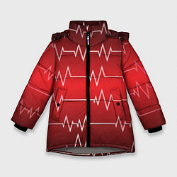 Куртка зимняя для девочки Pulse, цвет: 3D-светло-серый
