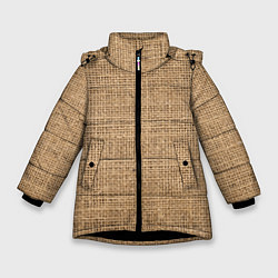 Куртка зимняя для девочки Xolop, цвет: 3D-черный