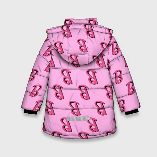 Зимняя куртка для девочки B is for Barbie / 3D-Красный – фото 2