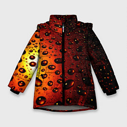 Куртка зимняя для девочки Aqua, цвет: 3D-светло-серый