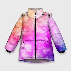 Зимняя куртка для девочки Colorful smoke 1