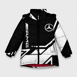 Зимняя куртка для девочки Mercedes bens geometry