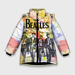 Зимняя куртка для девочки The Beatles: Colour Spray