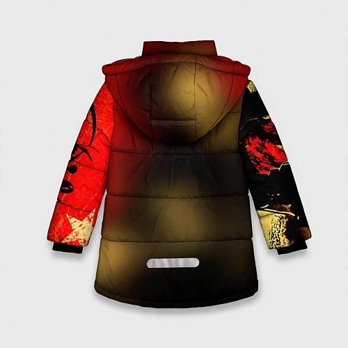 Зимняя куртка для девочки Redwood original / 3D-Красный – фото 2