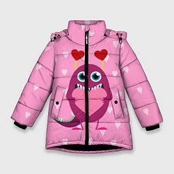 Зимняя куртка для девочки Чудик с сердцем