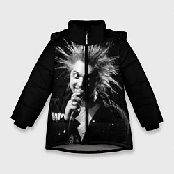 Куртка зимняя для девочки Горшок 1, цвет: 3D-светло-серый