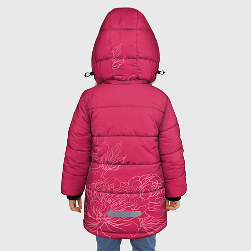 Зимняя куртка для девочки Её величество Мария / 3D-Светло-серый – фото 4