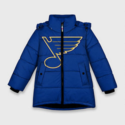 Куртка зимняя для девочки St Louis Blues: Tarasenko 91 цвета 3D-черный — фото 1