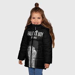 Куртка зимняя для девочки FOB: Centuries, цвет: 3D-черный — фото 2