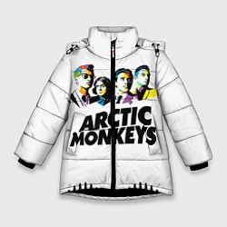 Зимняя куртка для девочки Arctic Monkeys: Music Wave