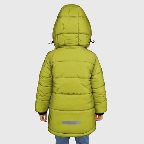 Зимняя куртка для девочки Enter Shikari: Take to the skies / 3D-Светло-серый – фото 4