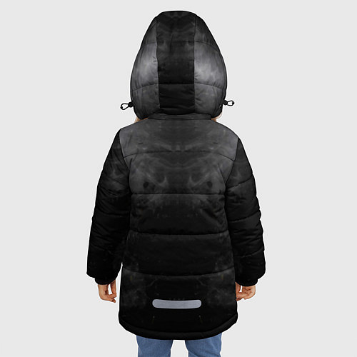 Зимняя куртка для девочки Dark Souls: Winter / 3D-Светло-серый – фото 4