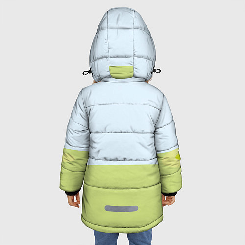 Зимняя куртка для девочки Мамуля / 3D-Светло-серый – фото 4