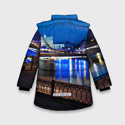 Зимняя куртка для девочки Москва / 3D-Красный – фото 2