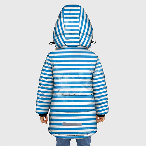 Зимняя куртка для девочки ВДВ / 3D-Светло-серый – фото 4