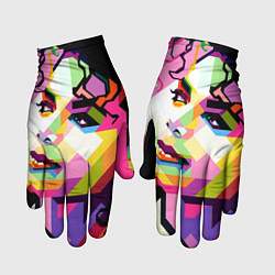 Перчатки Michael Jackson Art цвета 3D-принт — фото 1