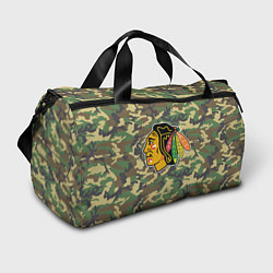 Сумки спортивные Blackhawks Camouflage, цвет: 3D-принт