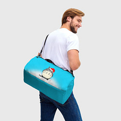 Сумки спортивные Тоторо под снегом, цвет: 3D-принт — фото 2