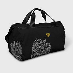 Спортивная сумка Russia: Black Edition