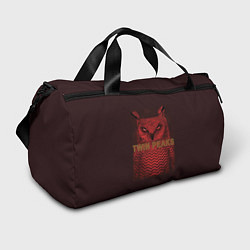 Сумки спортивные Twin Peaks: Red Owl, цвет: 3D-принт