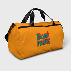 Сумки спортивные Do not panic - 3D lettering, цвет: 3D-принт