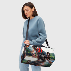 Сумки спортивные The Witcher, цвет: 3D-принт — фото 2
