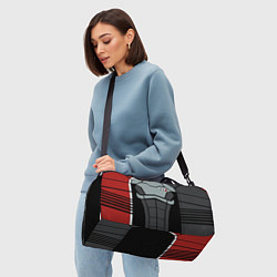 Сумки спортивные КОСТЮМ N7 MASS EFFECT N7 М, цвет: 3D-принт — фото 2