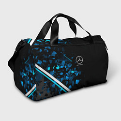 Сумки спортивные Mercedes AMG Осколки стекла, цвет: 3D-принт