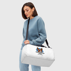 Сумки спортивные Собака Басенджи, цвет: 3D-принт — фото 2