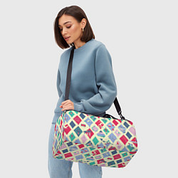 Сумки спортивные Живу Спортом!, цвет: 3D-принт — фото 2