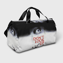 Сумки спортивные Dont look up Netflix, цвет: 3D-принт