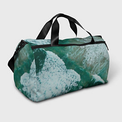 Сумки спортивные Морская пена, цвет: 3D-принт