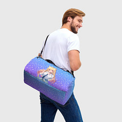 Сумки спортивные Эта фарфоровая кукла влюбилась, цвет: 3D-принт — фото 2