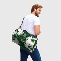 Сумки спортивные Skoda брызги красок, цвет: 3D-принт — фото 2