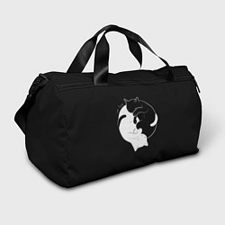 Сумки спортивные Бесконечная любовь Endless kitty love, цвет: 3D-принт
