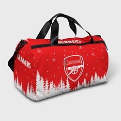 Сумки спортивные FC ARSENAL WINTER ФК АРСЕНАЛ ЗИМНИЙ СТИЛЬ, цвет: 3D-принт