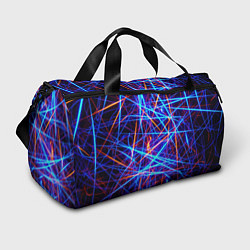Сумки спортивные Neon pattern Fashion 2055, цвет: 3D-принт