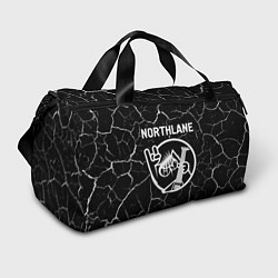 Сумки спортивные Northlane - КОТ - Трещины, цвет: 3D-принт