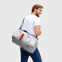 Сумки спортивные КРОССФИТ - ТРЕСНУВШАЯ ЗЕМЛЯ, цвет: 3D-принт — фото 2