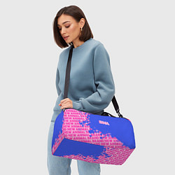 Сумки спортивные Совершенно новое животное арт, цвет: 3D-принт — фото 2