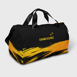 Спортивная сумка Evanescence - gold gradient: символ сверху